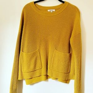 Madewell Patch Pocket Pullover Sweater